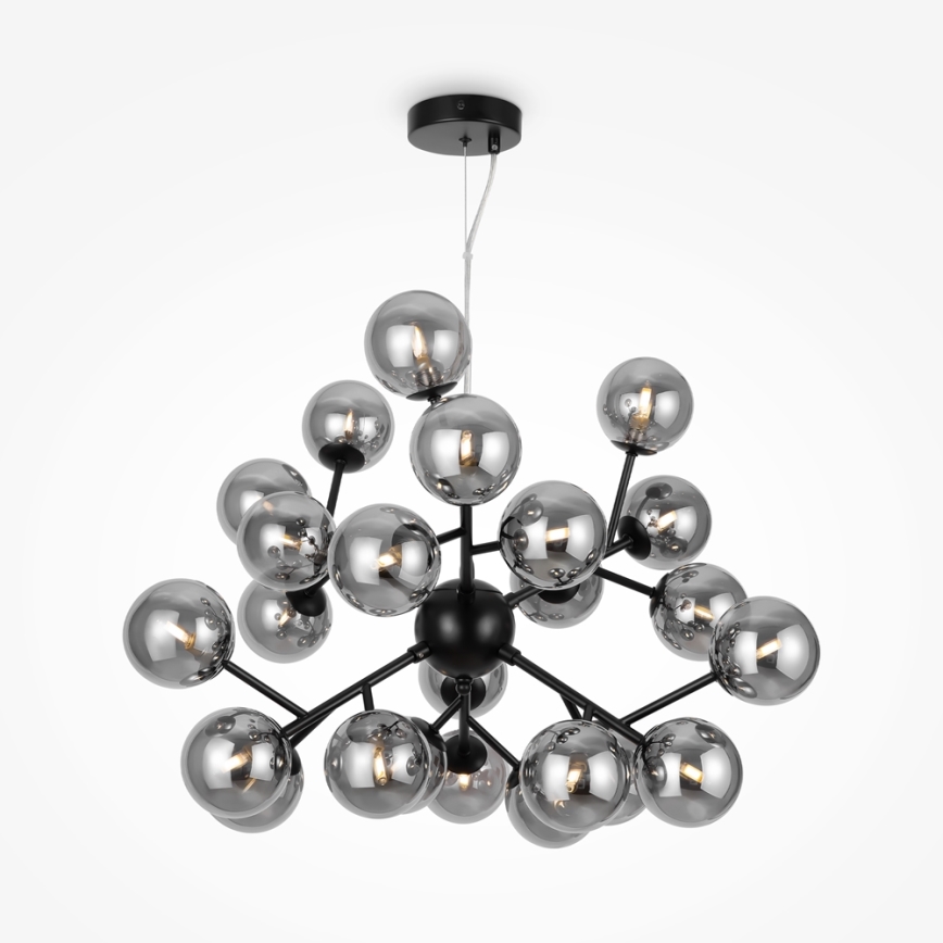 Maytoni MOD545PL-24B - Lámpara colgante DALLAS 24xG9/28W/230V negro