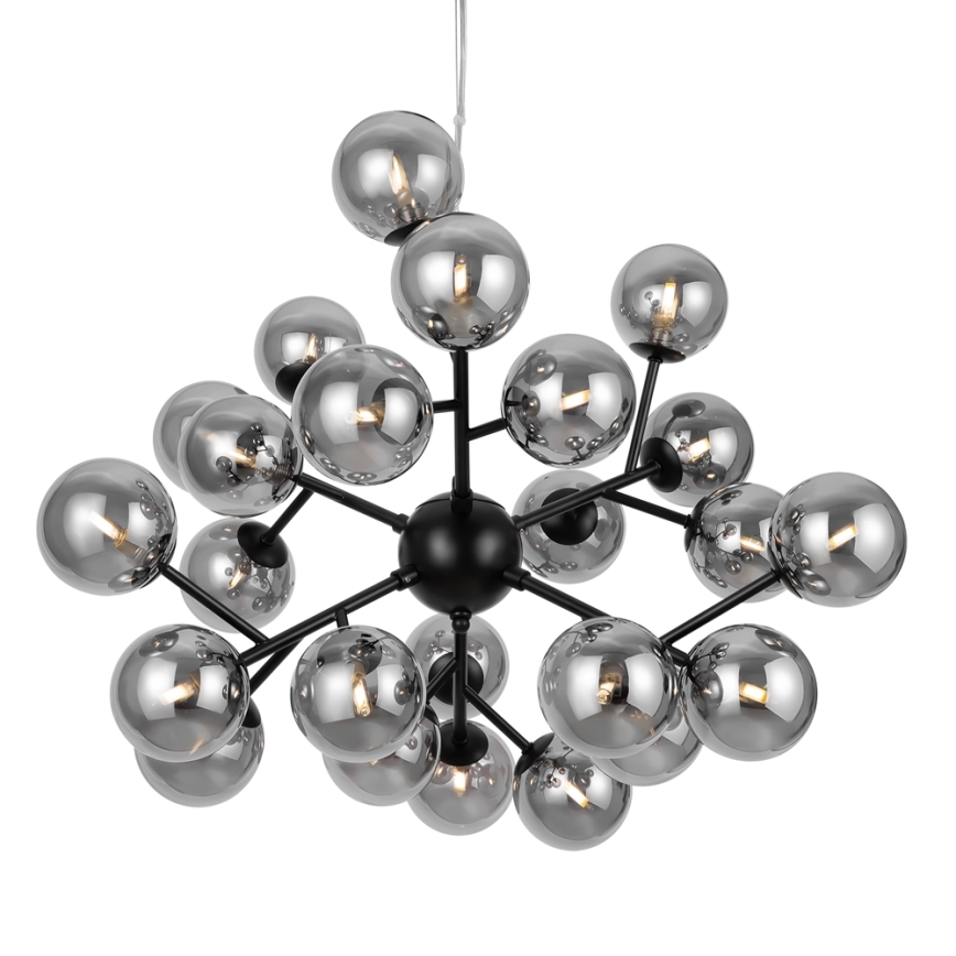 Maytoni MOD545PL-24B - Lámpara colgante DALLAS 24xG9/28W/230V negro