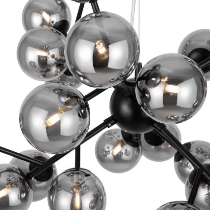 Maytoni MOD545PL-24B - Lámpara colgante DALLAS 24xG9/28W/230V negro