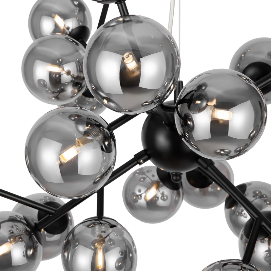 Maytoni MOD545PL-24B - Lámpara colgante DALLAS 24xG9/28W/230V negro