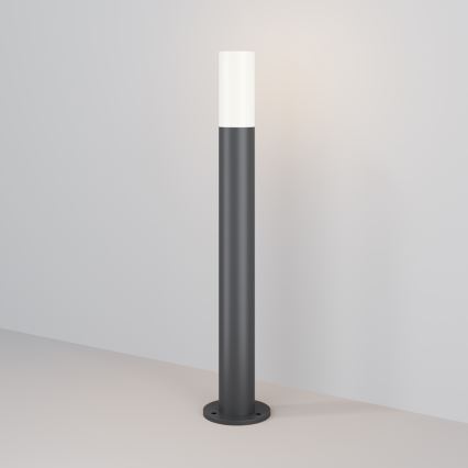 Maytoni O418FL-01GR1 - Lámpara de exterior WILLIS 1xE27/60W/230V 80 cm IP54 antracita