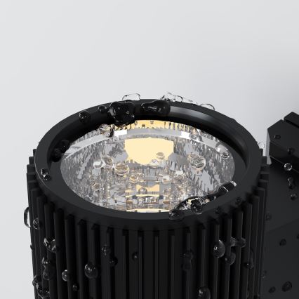 Maytoni O419WL-01B - Aplique de pared exterior RANDO 1xE27/60W/230V IP54 negro