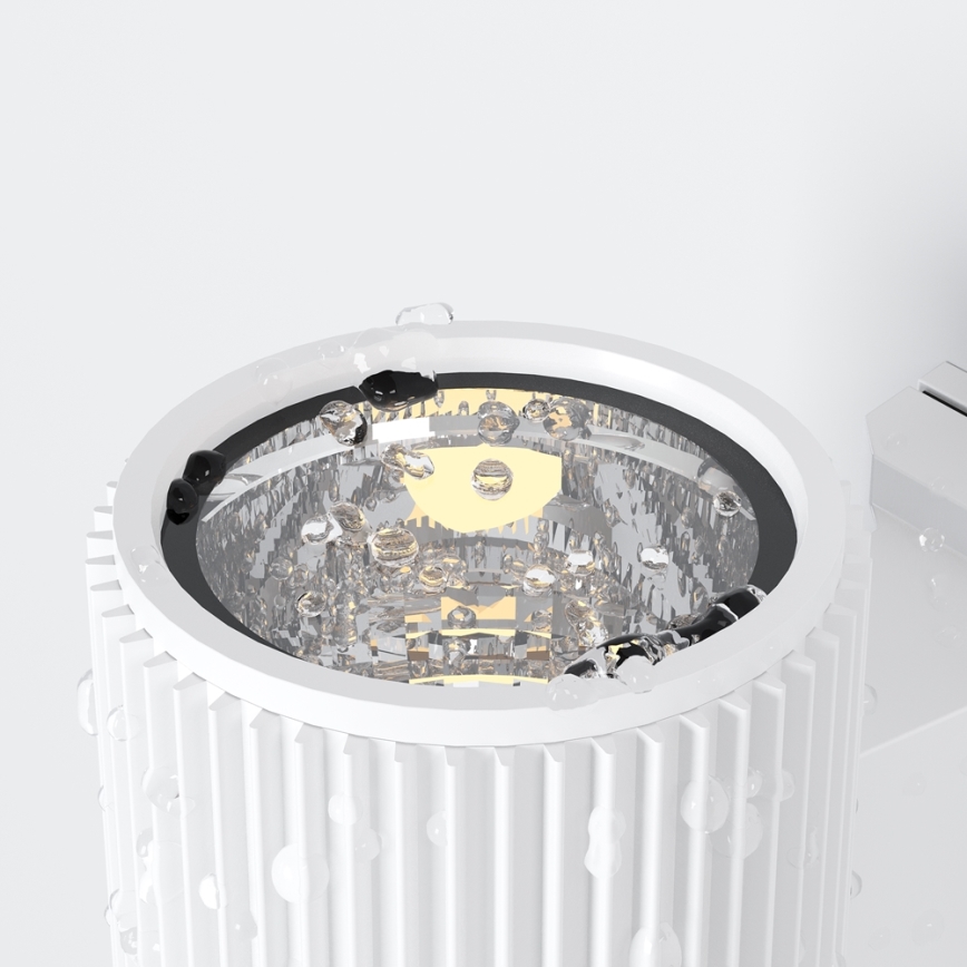 Maytoni O419WL-01W - Aplique de pared exterior RANDO 1xE27/60W/230V IP54 blanco