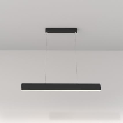 Maytoni P010PL-L23B4K - Lámpara LED colgante STEP LED/23W/230V 4000K 91 cm negro