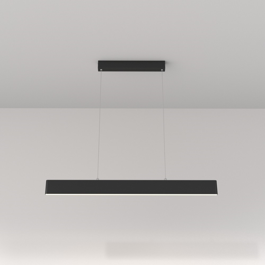 Maytoni P010PL-L23B4K - Lámpara LED colgante STEP LED/23W/230V 4000K 91 cm negro