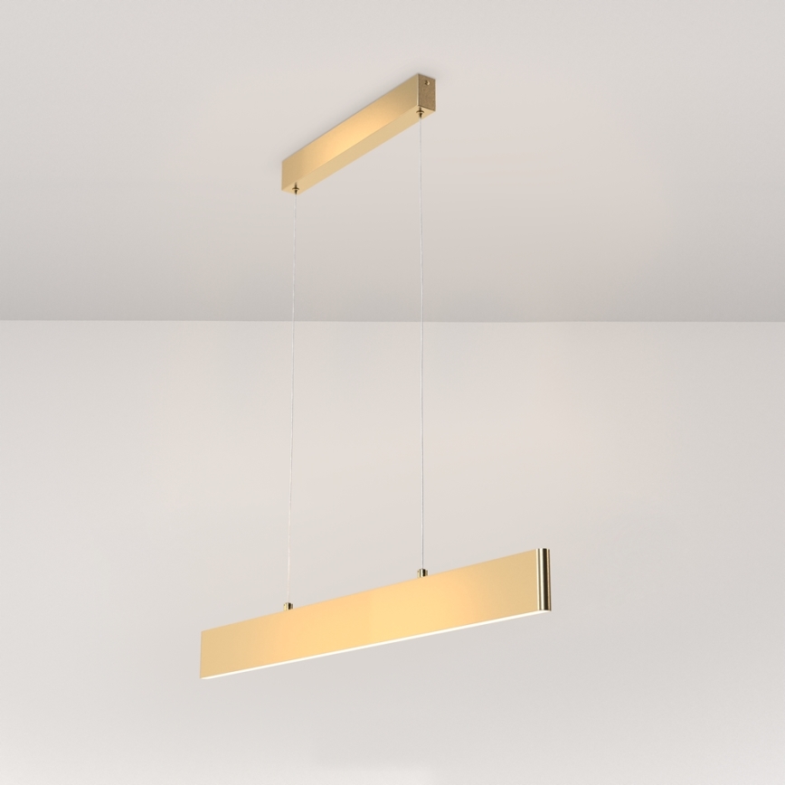 Maytoni P010PL-L23G3K - Lámpara LED colgante STEP LED/23W/230V 3000K 91 cm dorado