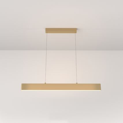 Maytoni P010PL-L23G3K - Lámpara LED colgante STEP LED/23W/230V 3000K 91 cm dorado