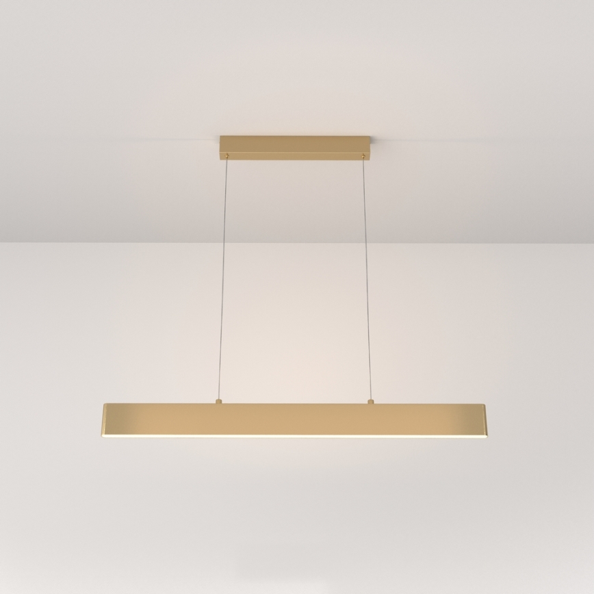 Maytoni P010PL-L23G3K - Lámpara LED colgante STEP LED/23W/230V 3000K 91 cm dorado
