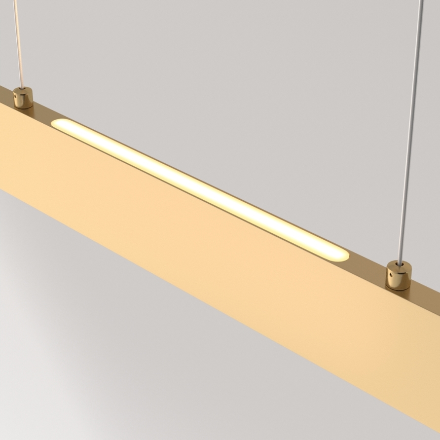 Maytoni P010PL-L23G3K - Lámpara LED colgante STEP LED/23W/230V 3000K 91 cm dorado