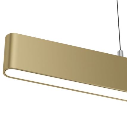 Maytoni P010PL-L23G3K - Lámpara LED colgante STEP LED/23W/230V 3000K 91 cm dorado