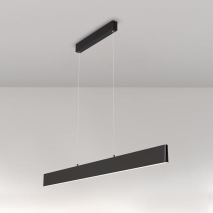 Maytoni P010PL-L30B4K - Lámpara LED colgante STEP LED/30W/230V 4000K 118,5 cm negro