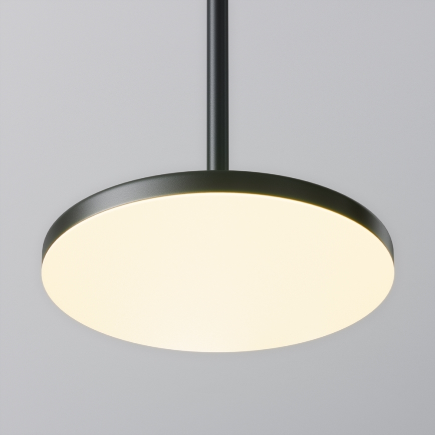 Maytoni P076PL-L12W3K-B - Lámpara LED colgante PLATO LED/12W/230V 3000K negro