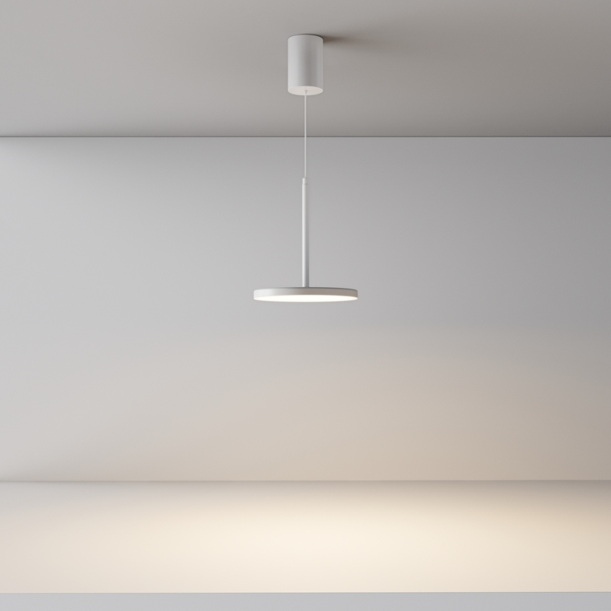 Maytoni P076PL-L12W3K-W - Lámpara LED colgante PLATO LED/12W/230V 3000K blanco