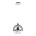 Maytoni P140-PL-110-1-N - Lámpara colgante FERMI 1xE27/60W/230V cromo brillante