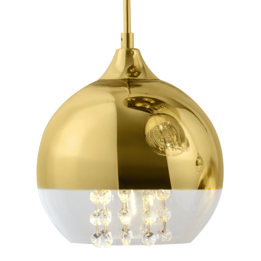 Maytoni P140-PL-170-5-G - Lámpara colgante FERMI 5xE27/60W/230V dorado
