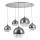 Maytoni P140-PL-170-5-N - Lámpara colgante FERMI 5xE27/60W/230V cromo brillante