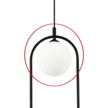 Maytoni - Pantalla de repuesto para lámpara de araña RING blanca