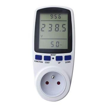 Medidor de consumo de energía eléctrica 3680W/230V