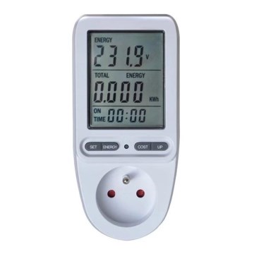 Medidor de consumo eléctrico 3680 W/230 V