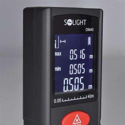 Medidor de distancia láser 2x1,5V/AAA