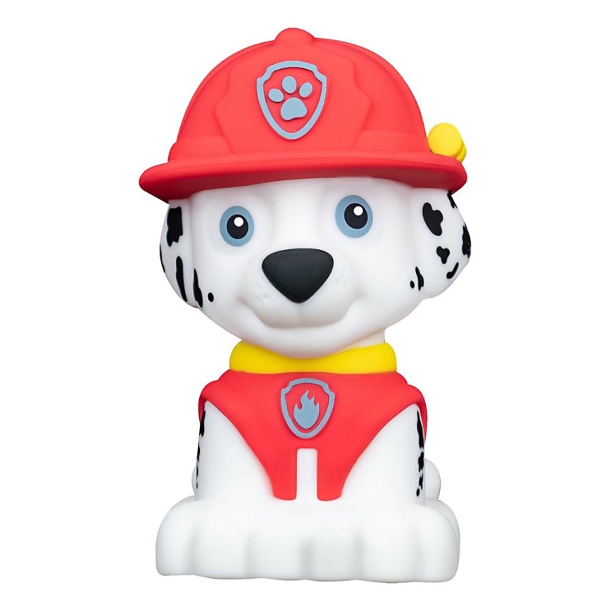 MegaLight - Lámpara infantil recargable LED regulable PAW PATROL MARSHALL LED/5V
