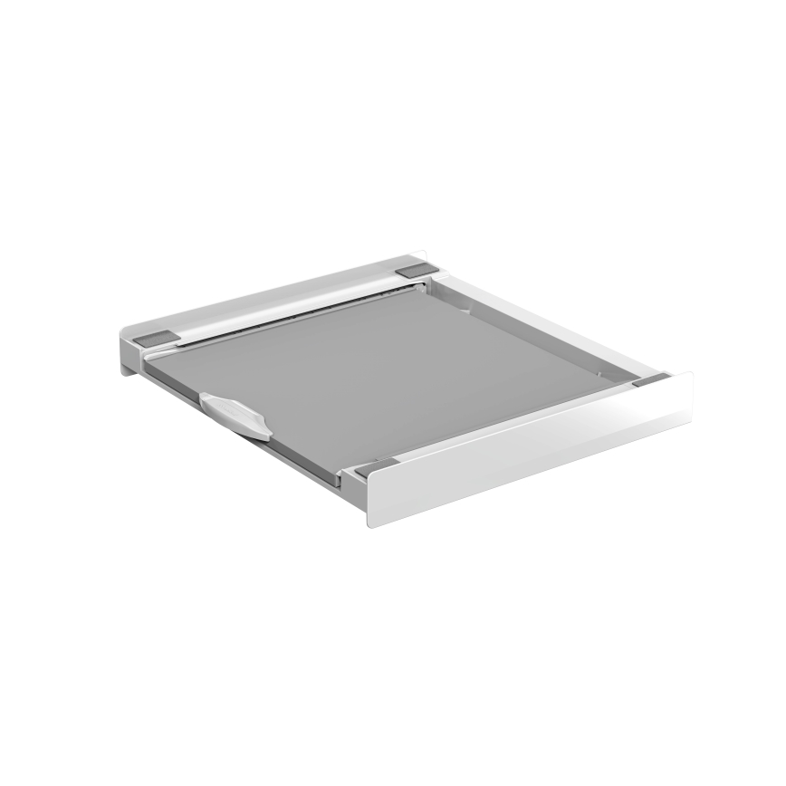 Meliconi 656114 - Kit separador para lavadora y secadora 70 cm, blanco