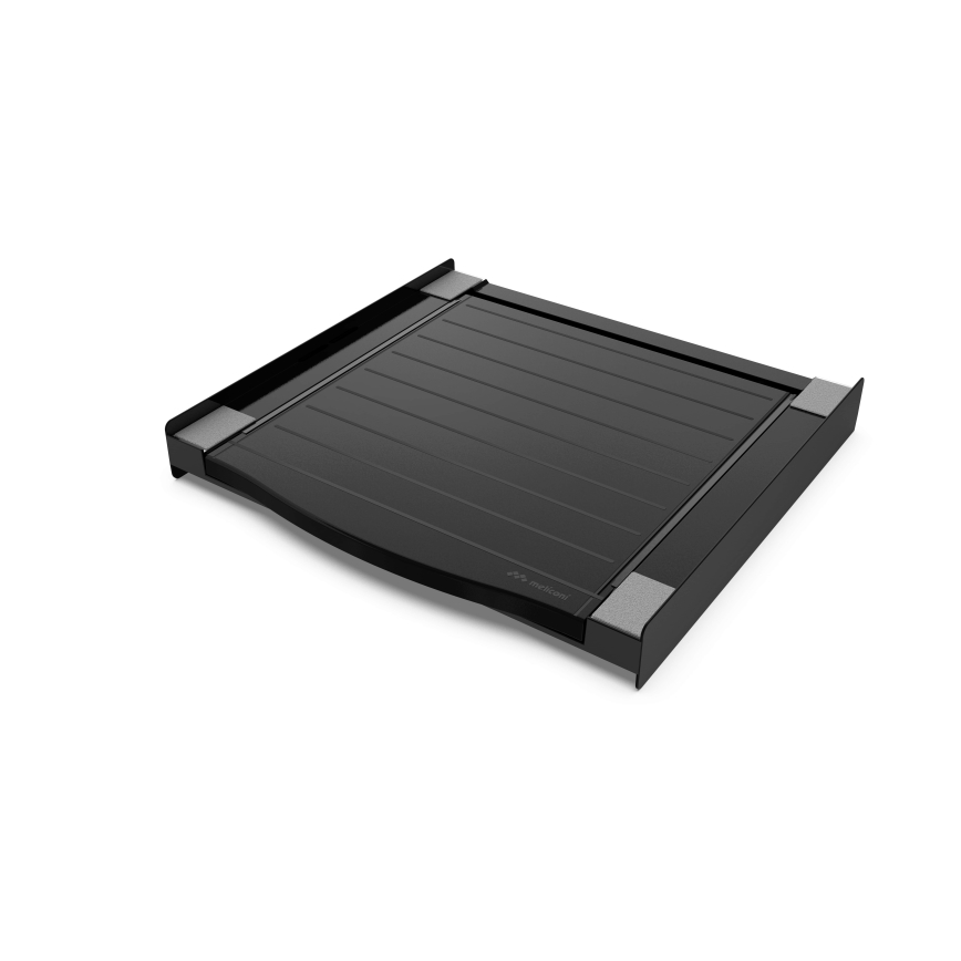 Meliconi 656136 - Kit de apilamiento para lavadora y secadora con cajón extraíble, 60 cm, negro