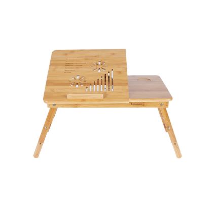 Mesa ajustable para portátil para cama LAT, marrón