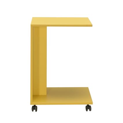 Mesa auxiliar 65x35 cm amarillo