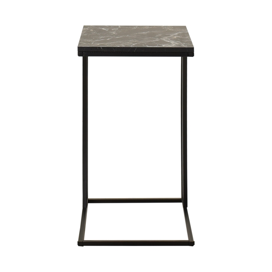 Mesa auxiliar 65x35 cm negro