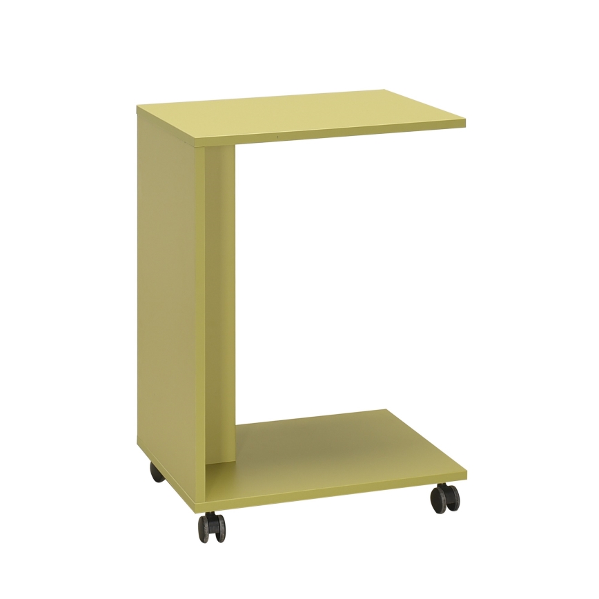 Mesa auxiliar 65x35 cm verde
