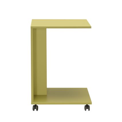 Mesa auxiliar 65x35 cm verde