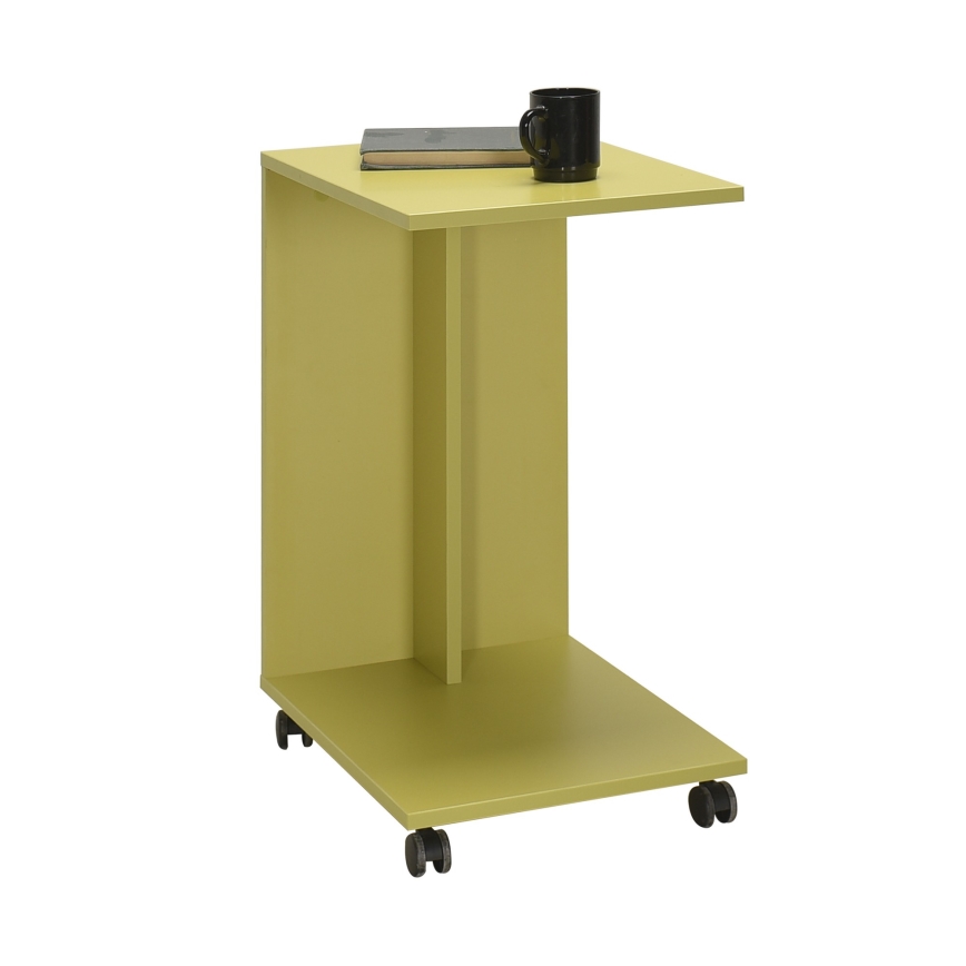 Mesa auxiliar 65x35 cm verde