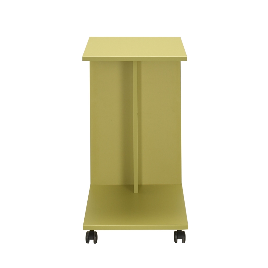 Mesa auxiliar 65x35 cm verde