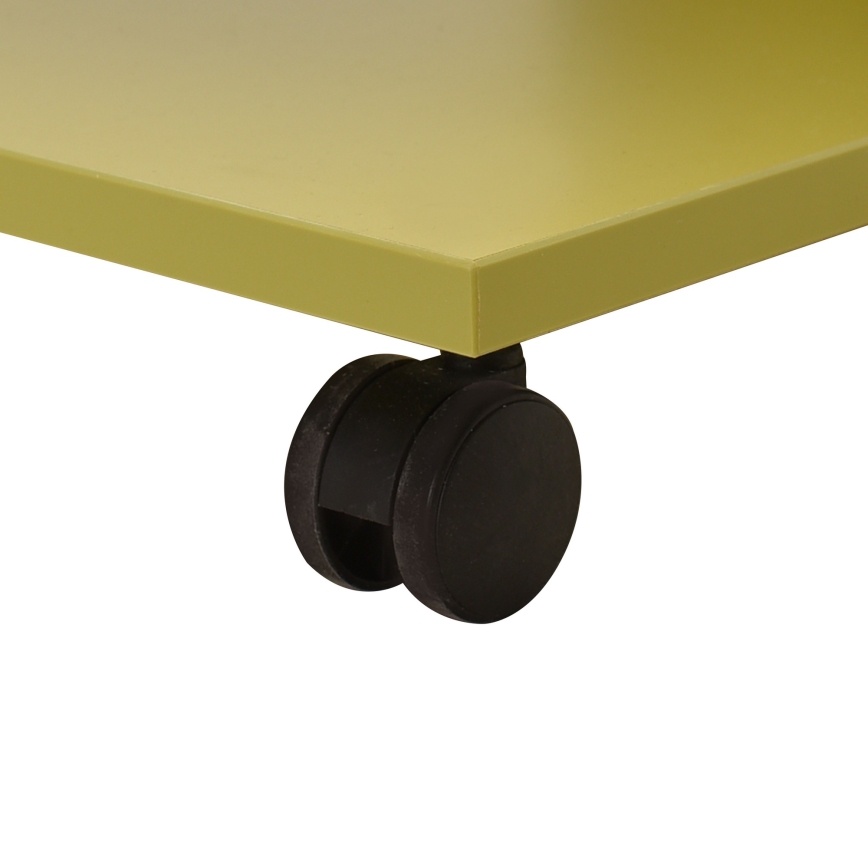 Mesa auxiliar 65x35 cm verde