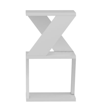 Mesa auxiliar ALBENI 50x30 cm blanco