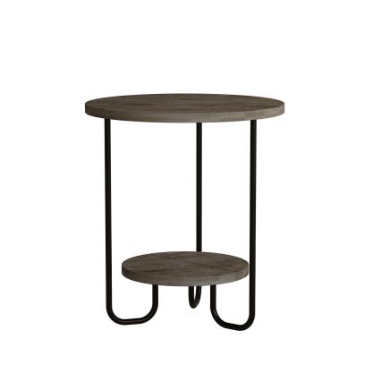 Mesa auxiliar CORRO 45x40 cm marrón