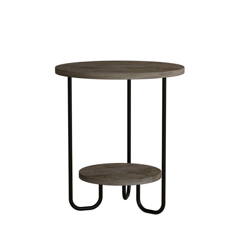 Mesa auxiliar CORRO 45x40 cm marrón