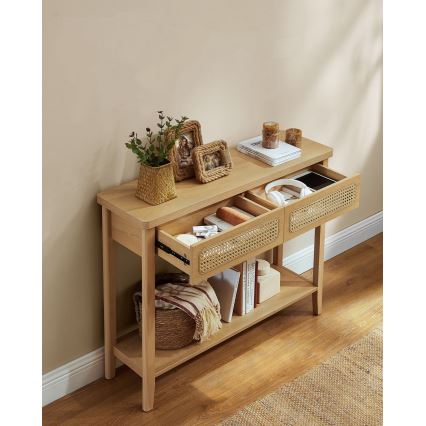 Mesa auxiliar FALKO marrón