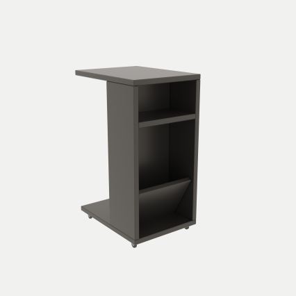 Mesa auxiliar FILINTA 63x40 cm antracita