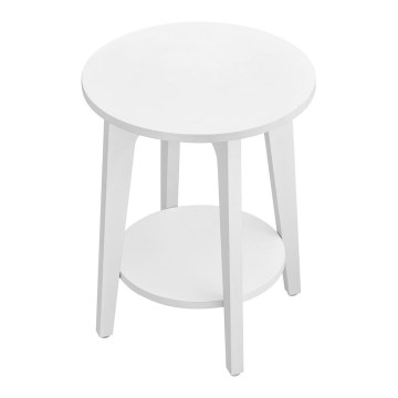 Mesa auxiliar KAEL blanca