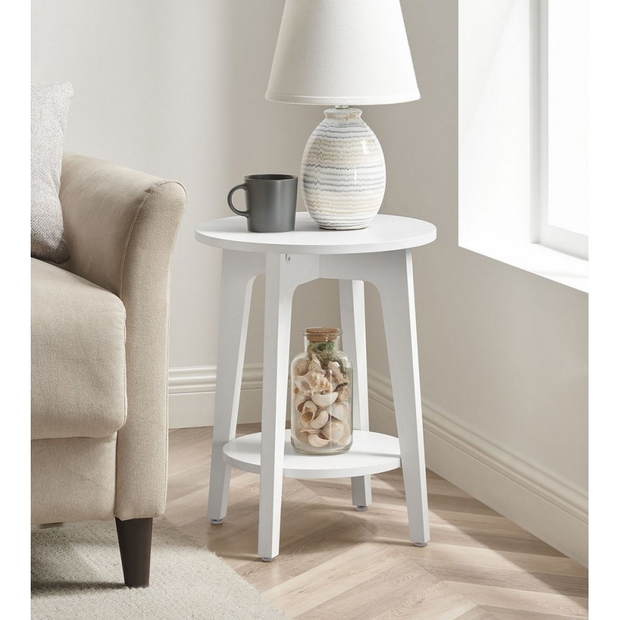 Mesa auxiliar KAEL blanca