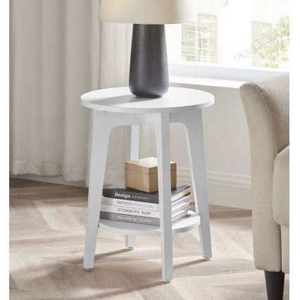 Mesa auxiliar KAEL blanca