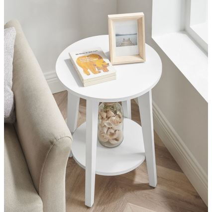 Mesa auxiliar KAEL blanca