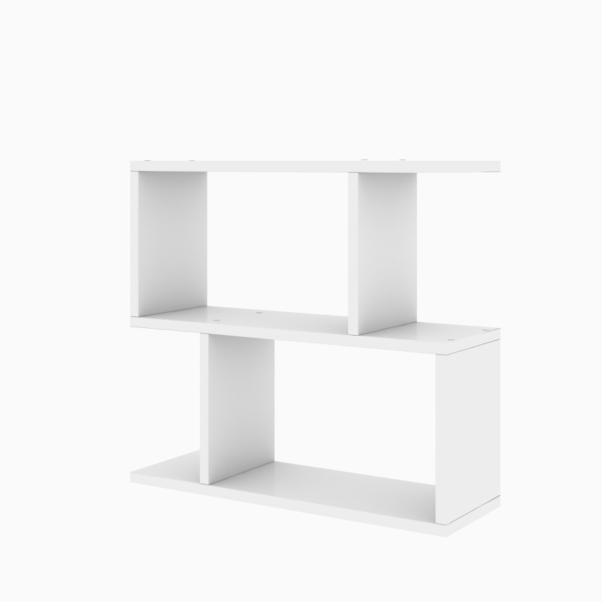 Mesa auxiliar LALE 55x60 cm blanco