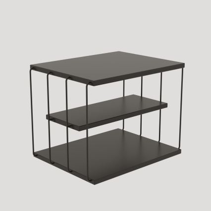 Mesa auxiliar LIFON 40x50 cm antracita