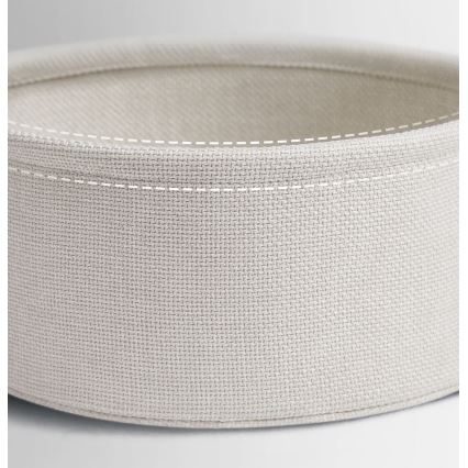 Mesa auxiliar NOIRA gris/blanco