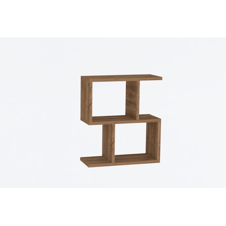 Mesa auxiliar ZET 51,4x45 cm marrón