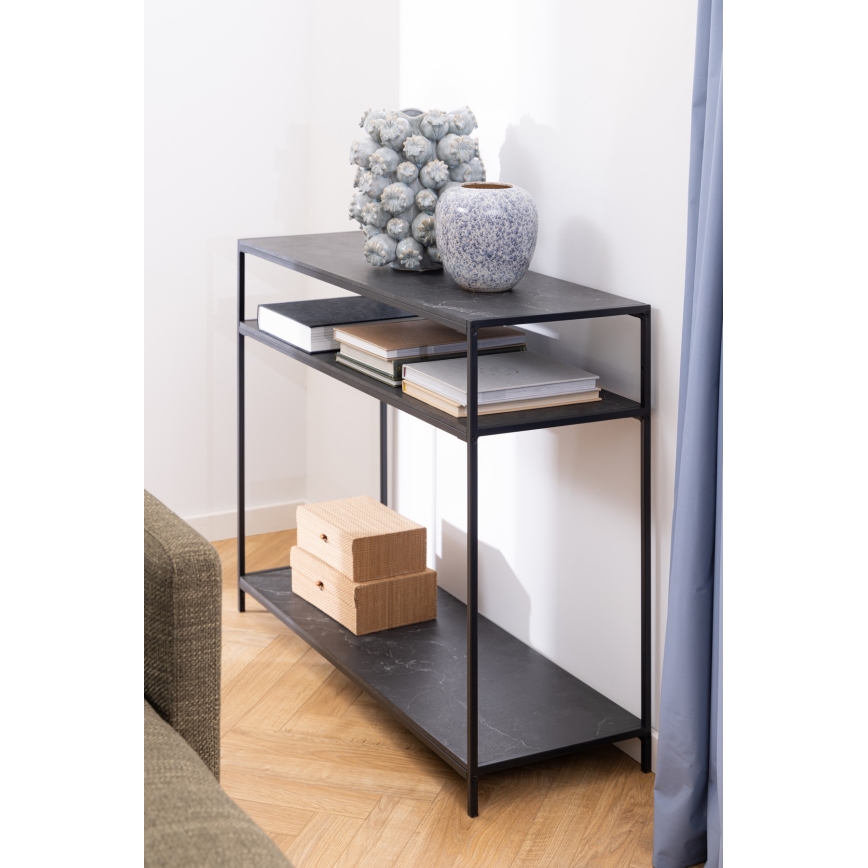 Mesa consola ALMA antracita