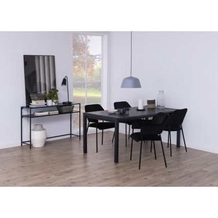 Mesa consola SARON antracita